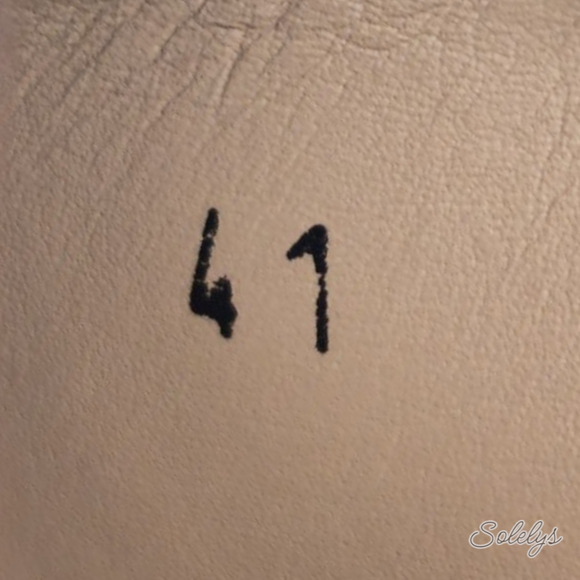 Anne Blum Sofia US 11 EU 42 Wooden Platform Suede Cross Strap Sandal Olive Green - Picture 7 of 11